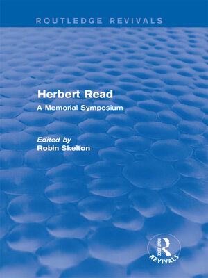 cover image of Herbert Read